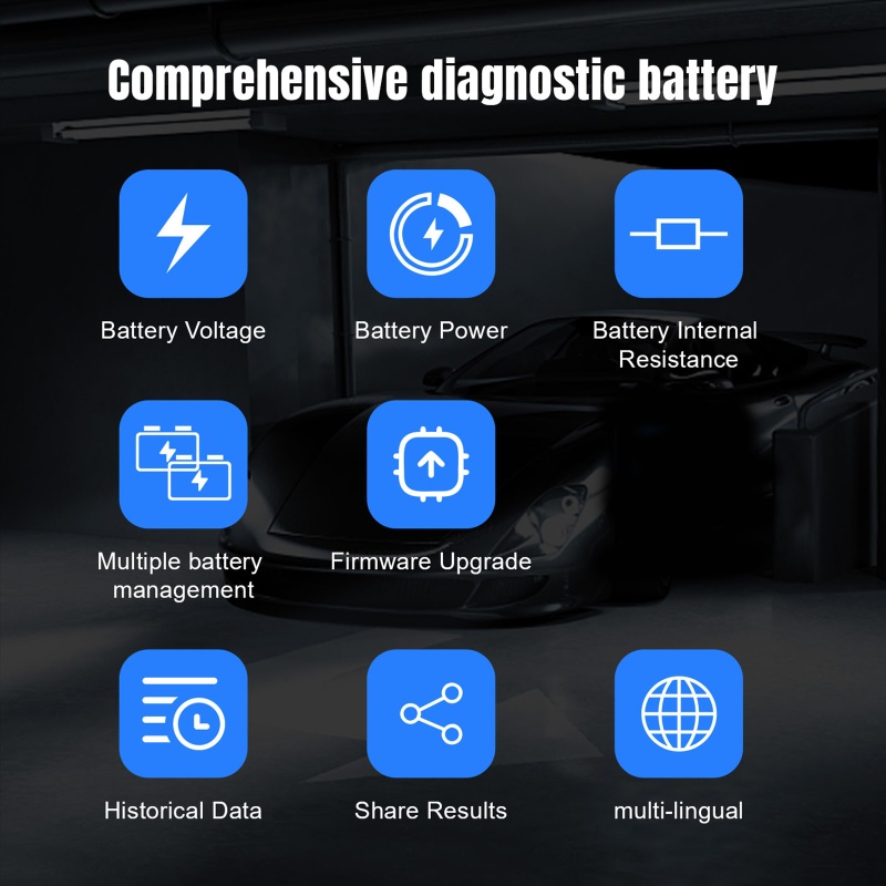 Thiết Bị Phân Tích Chẩn Đoán Lỗi Xe Hơi Kết Nối Bluetooth Đa Năng