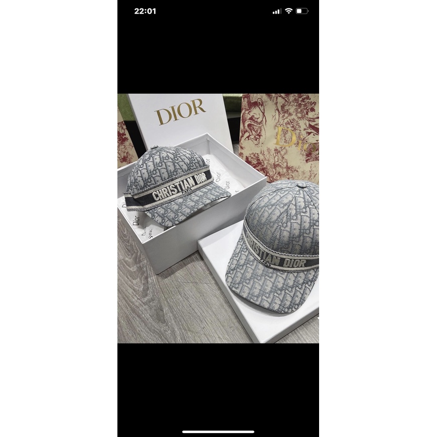 Mũ lưỡi chai/bucket Dior