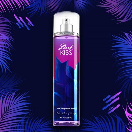 💕 Xịt Thơm Toàn Thân Bath And Body Works - Dark Kiss Body Mist [ROSIE]