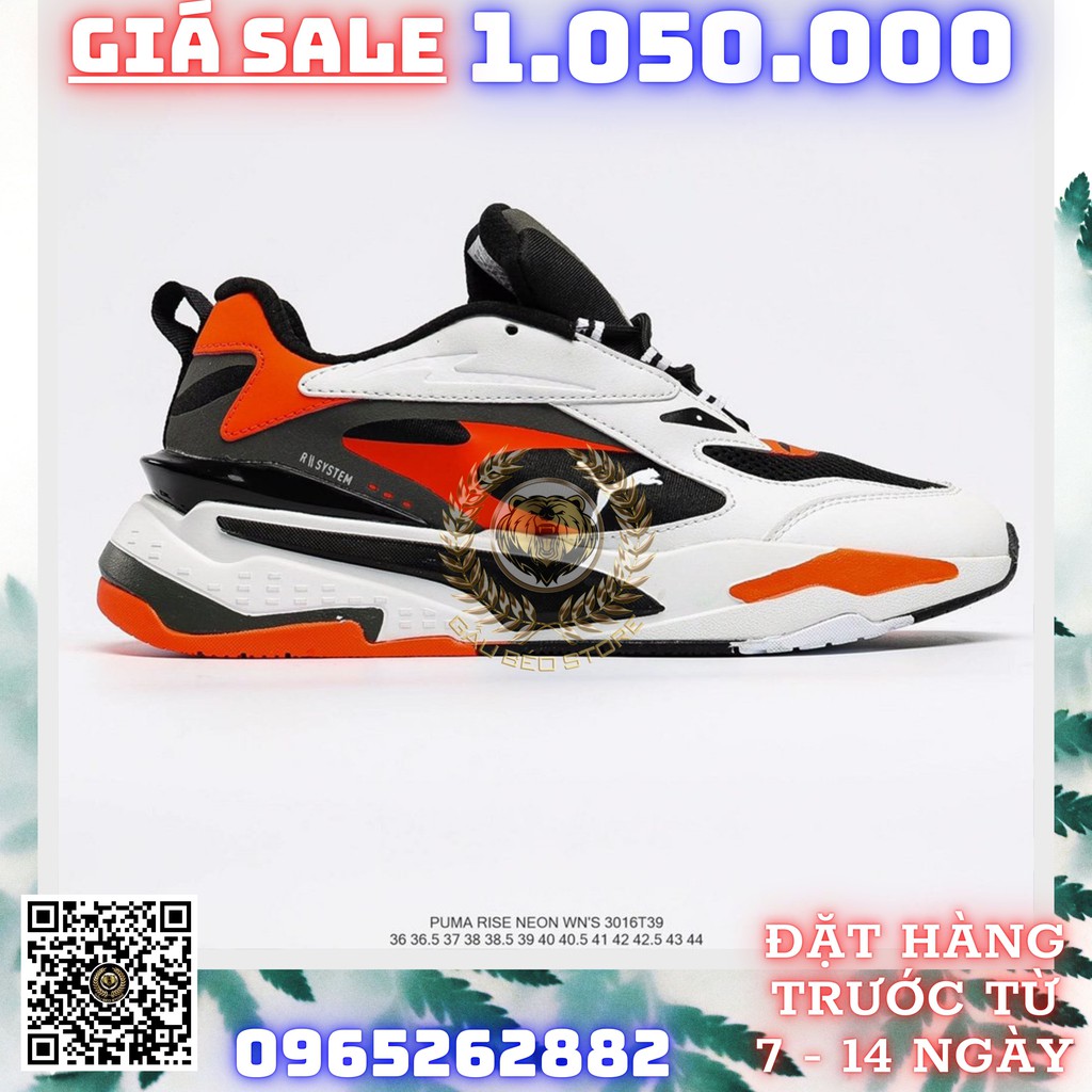 GIÀY SNEAKER MÃ SẢN PHẨM_Puma Rise Neon Wn's NHIỀU MÀU PHONG CÁCH FULLBOX + FREESHIP
