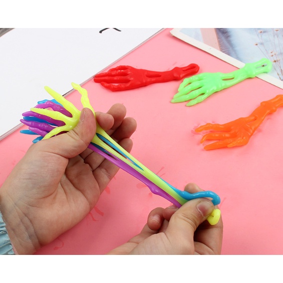 MỚI Bàn Tay Cao Su Silicon Bắn Dính Tường Thú Vị