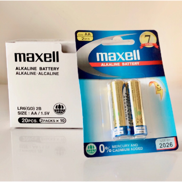 Pin Maxell Alkaline AA