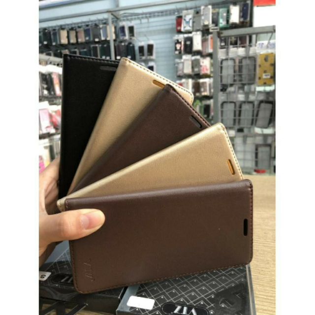 Bao da Oppo A36 A76 A96 dạng ví nắp gập cao cấp có từ tính