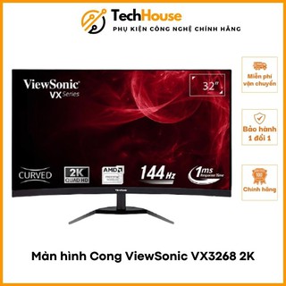 [CHÍNH HÃNG] Màn hình Cong ViewSonic VX3268-2KPC-MHD 32 inch QHD 144Hz 3Yrs - Bảo hành 36 thumbnail