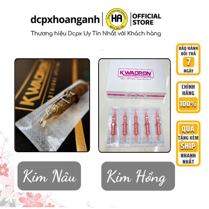 Kim Kwadron Pmu kim xăm, kim đạn máy pen  - Dcpxhoanganh