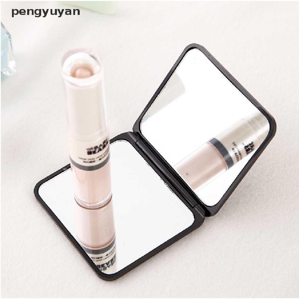 [pengyuyan] Gương Trang Điểm Mini Hình Vuông Có Thể Gập Lại [Mới]