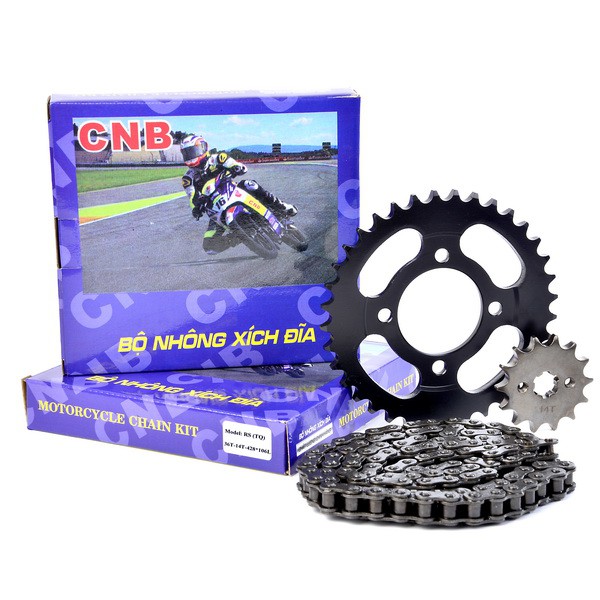 Bộ nhông sên đĩa Wave RS TQ CNB (36T/14T-106L)