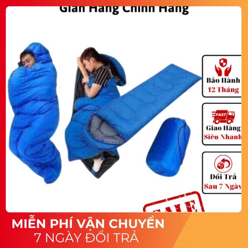 Túi ngủ văn phòng siêu ấm,dã ngoại, du lịch ngoài trời, đi phượt nhỏ gọn dễ dàng gấp gọn, giữ nhiệt tốt 💖 - NTZ Mart