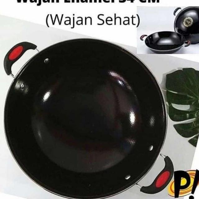 ✿☇ Chảo Chống Dính Tráng Men Kích Thước 36Cm Chất Lượng Cao