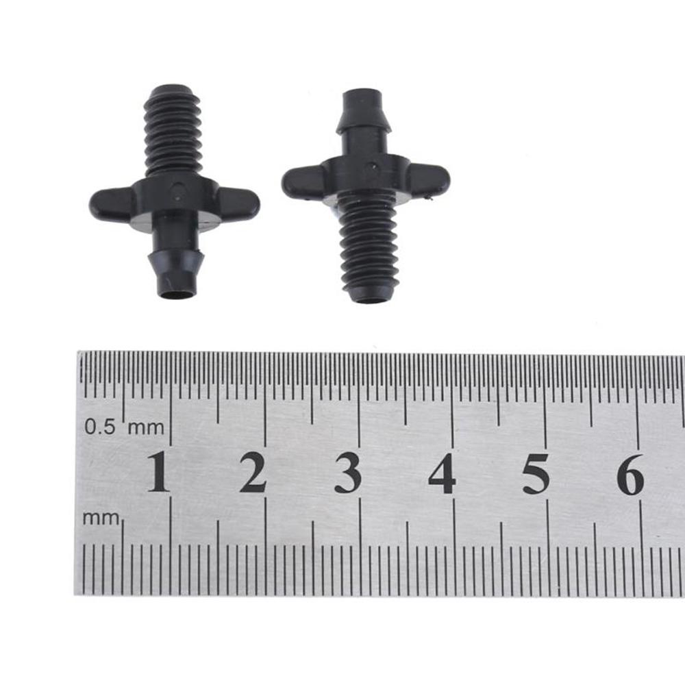 Set 50 Đầu Nối Ống Nước Tưới Cây Bằng Nhựa PVC 6mm