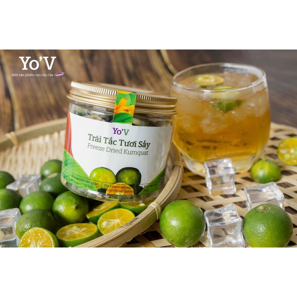 Trái Tắc Tươi Sấy VINAMIT YoV 30g