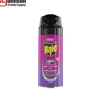 Bình Xịt Côn Trùng Raid Hương Hoa Lavender 300ml