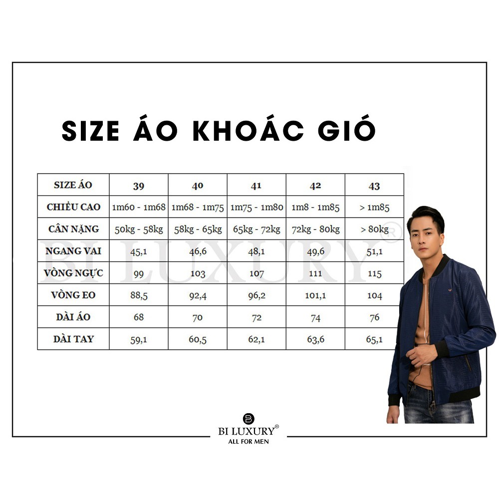 Áo khoác gió nam Biluxury 4AG1T001 có mũ một lớp chống gió chống nước nhẹ đi nắng đi mưa | WebRaoVat - webraovat.net.vn