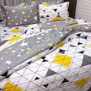 Bộ chăn ga gối 5 món cotton hàn