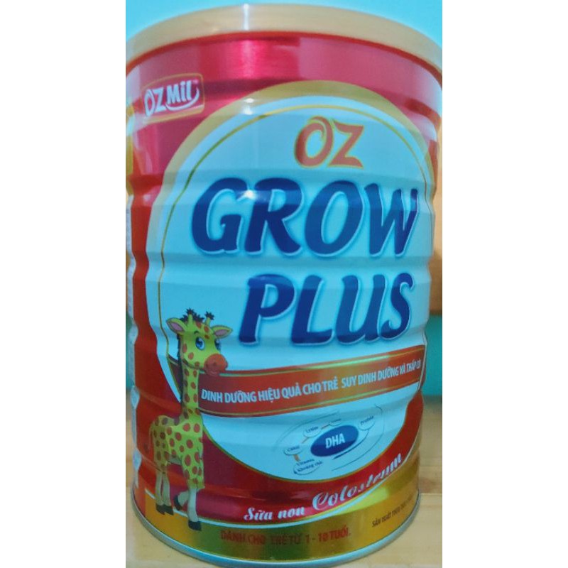 Sữa bột OZ Grow Plus lon 900gr