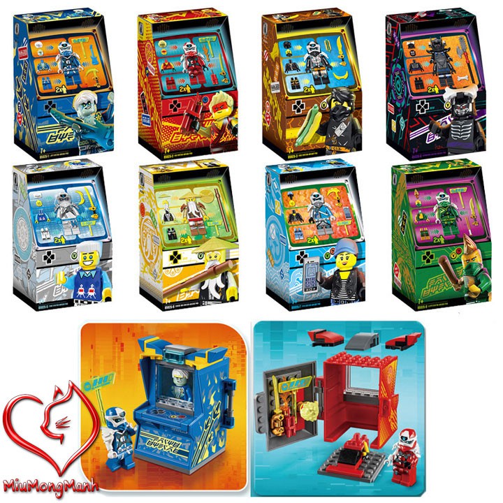 Digi Ninja Arcade Pod Avatar Ninjago Đồ Chơi Lắp Ráp Xếp Hình Lego GM