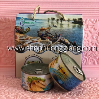 Thùng 6 hộp Cá Linh Kho Mía