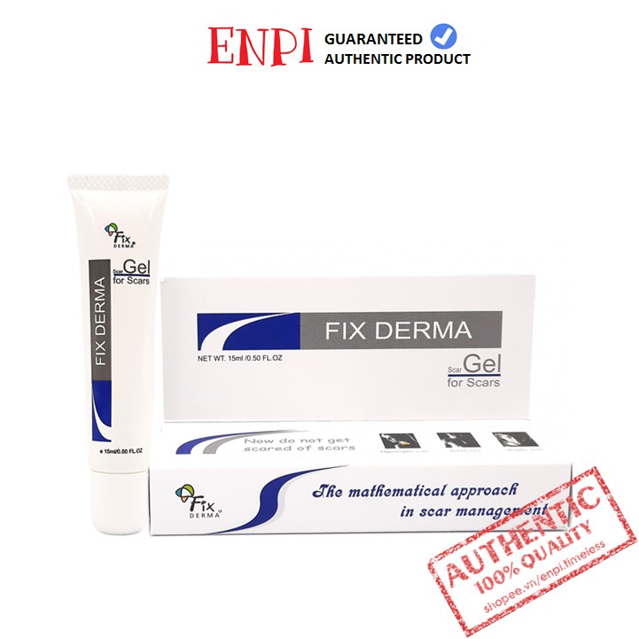 [Mã ENPIFIX18 giảm thêm 18%] Hỗ trợ làm mờ sẹo Fixderma Scar Gel 15ml