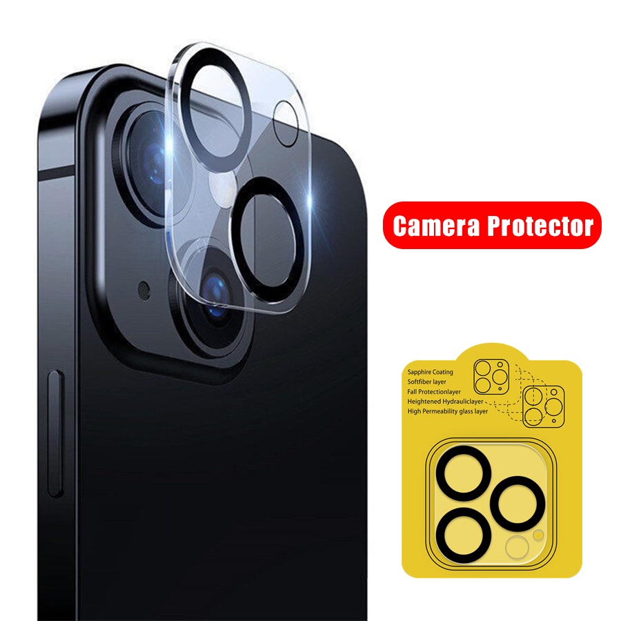 Kính cường lực bảo vệ ống kính camera cao cấp cho iPhone 13 12 Pro Max 11 Pro Max
