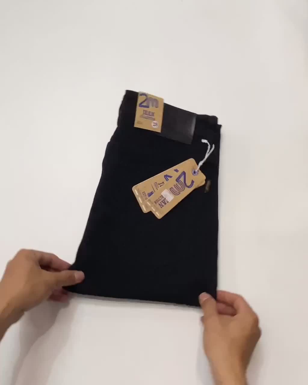 Quần jean nam đen Gấu 194 trơn & rách vải jeans bò cotton duck cao cấp mềm mịn, co dãn - form slim fit [có Bigsize] | BigBuy360 - bigbuy360.vn