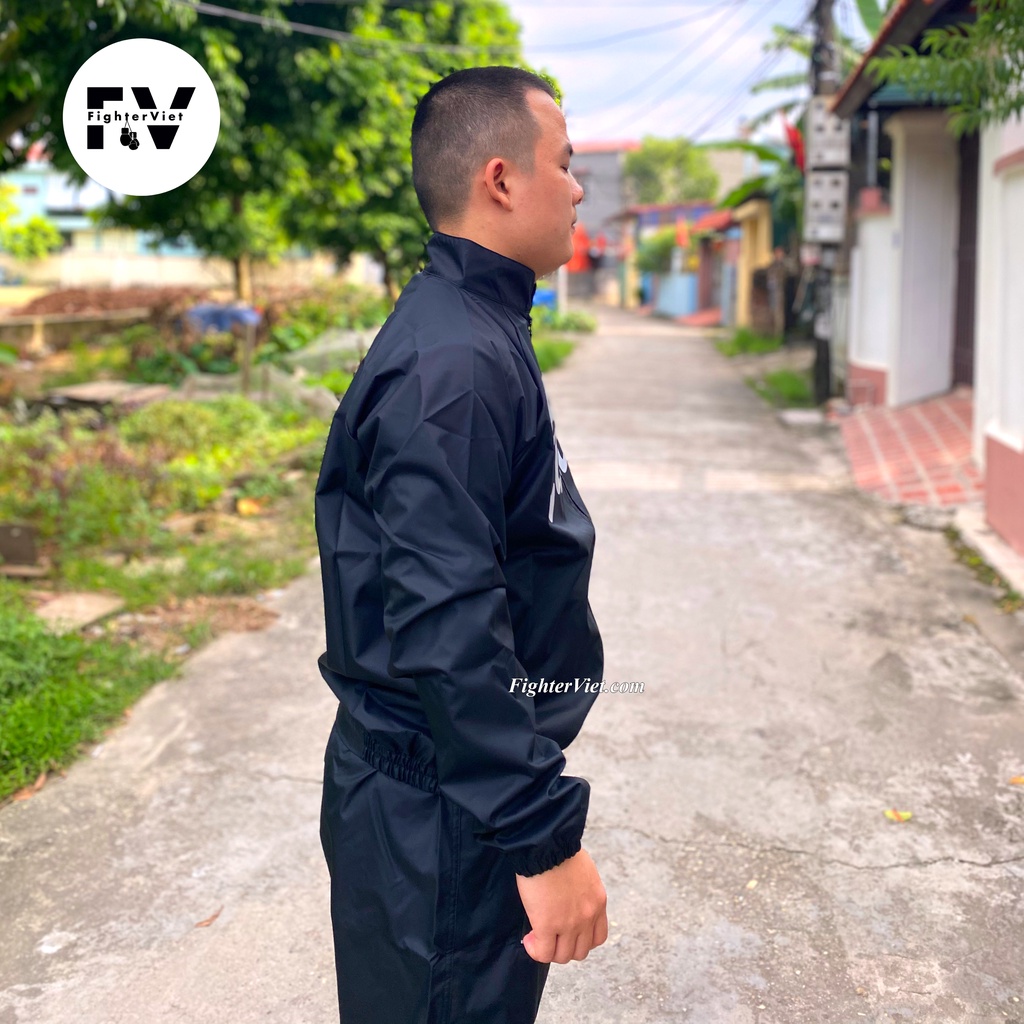 Sẵn Quần Áo Ép Cân Fairtex VS2 Vinyl Sweatsuit Bộ Giảm Cân Ép Kí