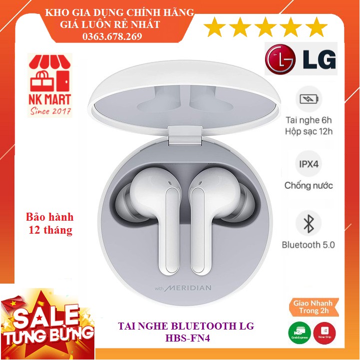 Tai nghe Bluetooth không dây LG HBS-FN4 chính hãng