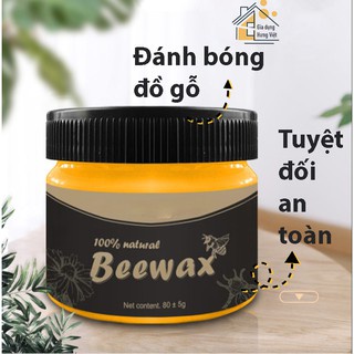 Sáp ong Beewax Đánh Bóng Sàn Gỗ Đồ Gỗ Nội Thất [ Video]