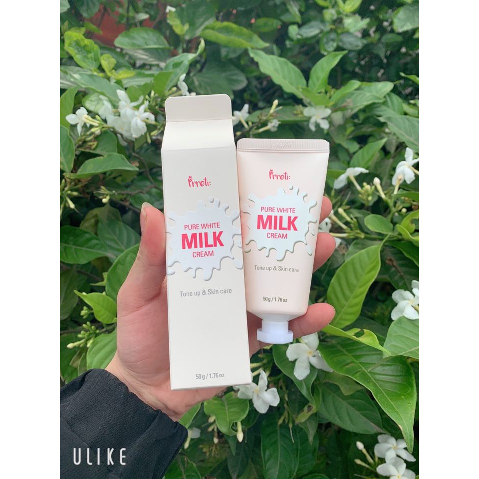 Kem dưỡng trắng nâng Tone Da Pure White Milk Cream.