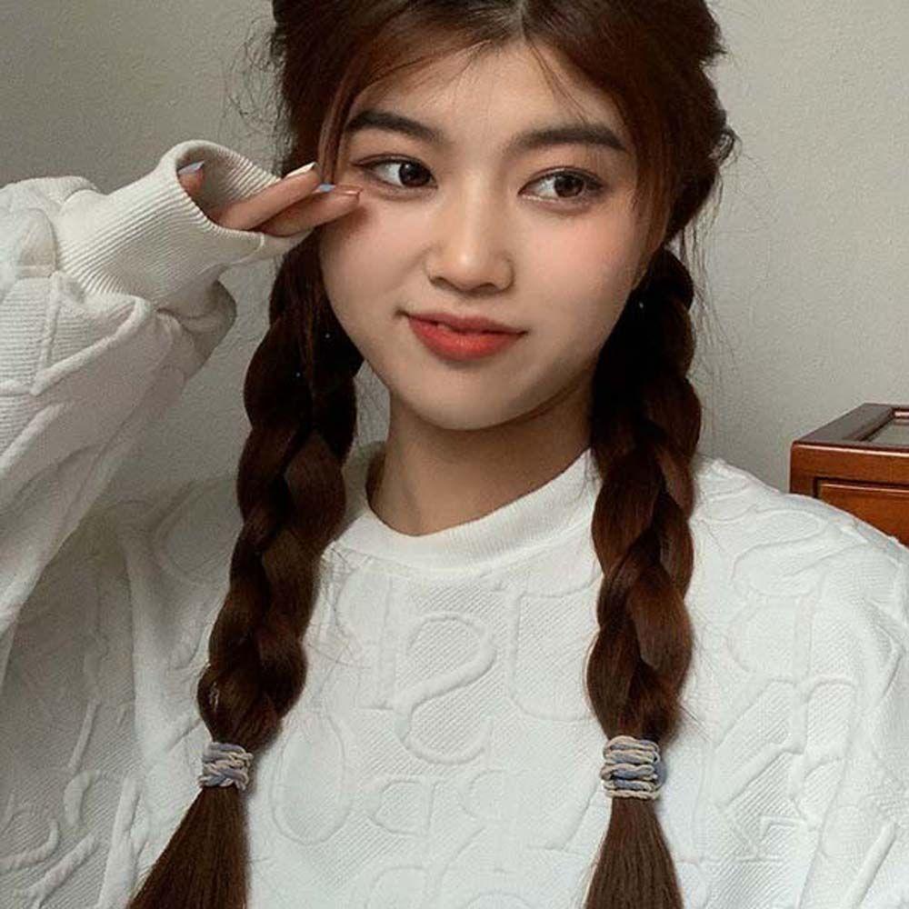 Dây Cột Tóc Cao Su Co Giãn Thời Trang Cho Nữ