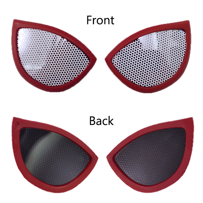 Mắt kính gắn mặt nạ 3D hóa trang thành siêu anh hùng Spiderman nhân dịp Halloween