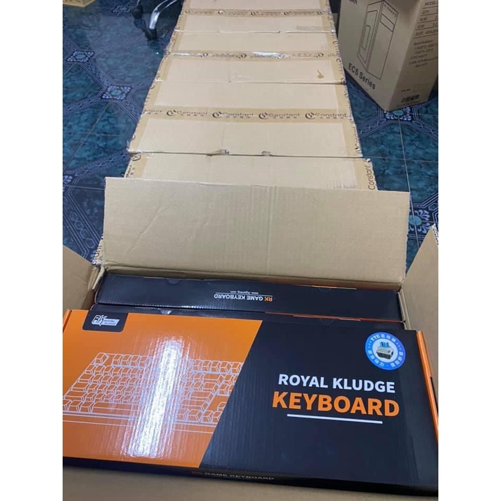 Bàn phím cơ Rk951 blue switch LED rainbow chống nước bảo hành 24 tháng