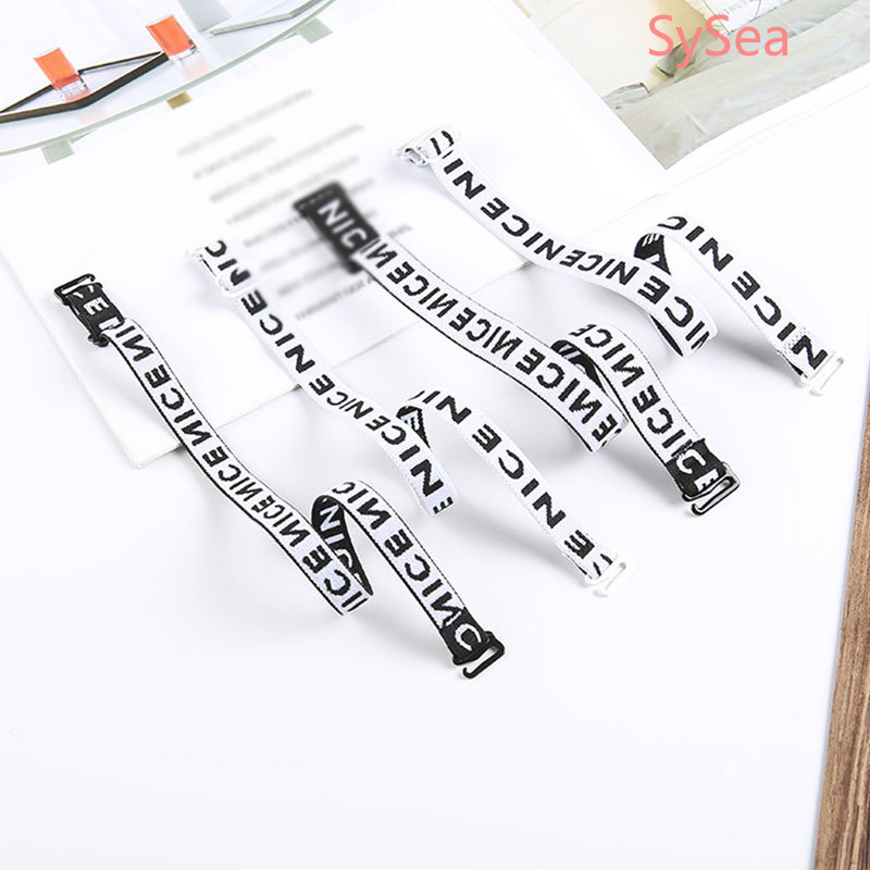 Dây áo lót phối chữ thêu sành điệu cho nữ