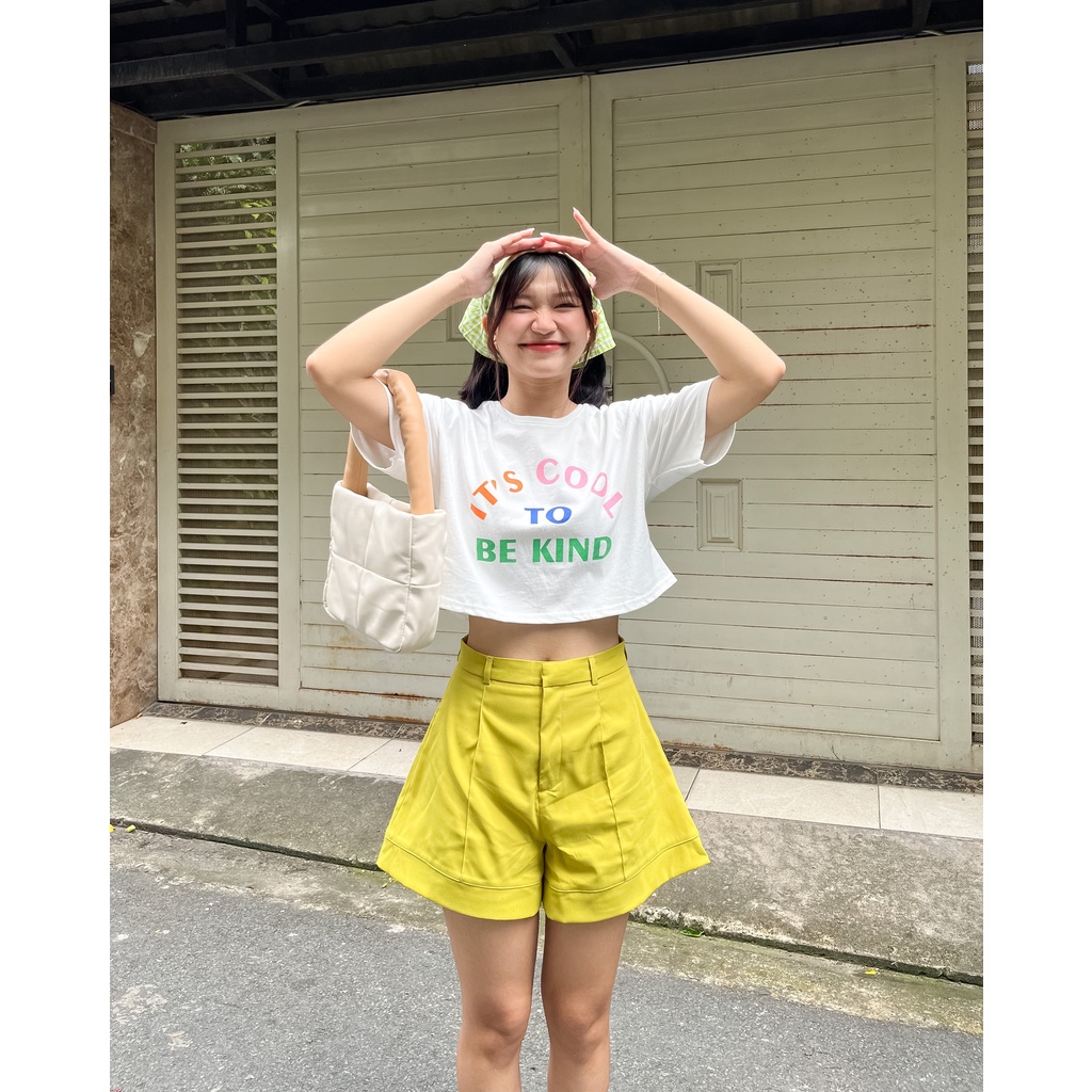 Quần short ống rộng Bitsy Miều Est.2013