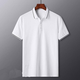 Áo Polo,nam, Áo thun có cổ cotton trơn basic thời trang công sở