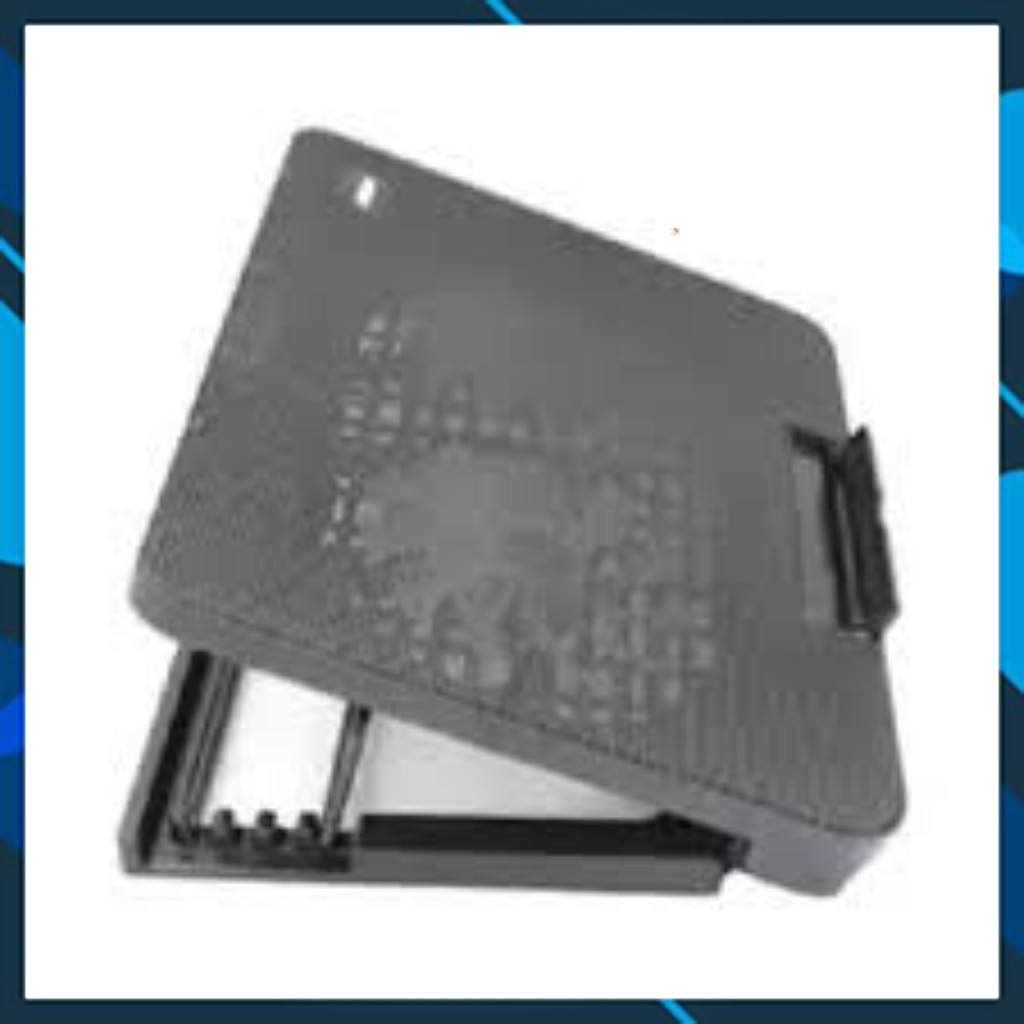 Fan tản nhiệt laptop (Xả Kho) Đế tản nhiệt  1 quạt N99 cao cấp(đen) Sản phẩm chất lượng