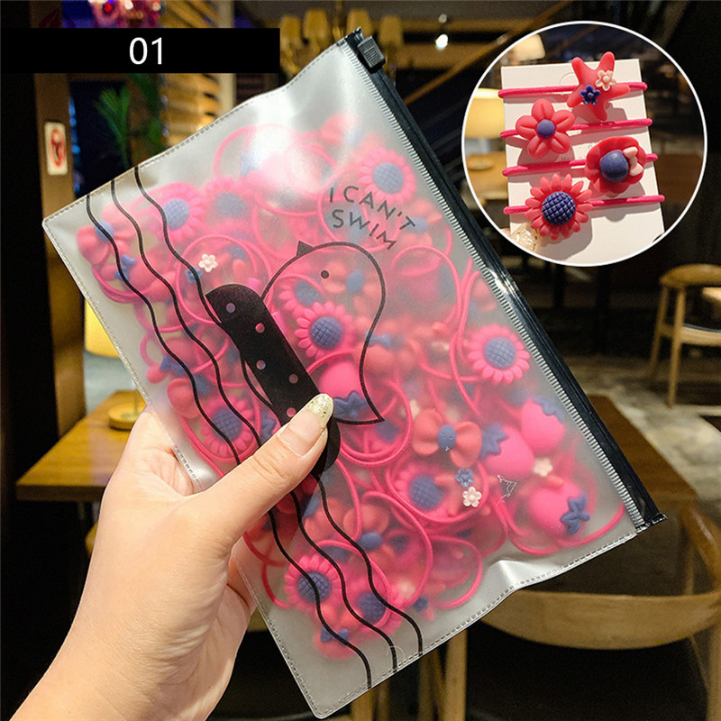 Dây Buộc Tóc Hình Trái Cây Dễ Thương Cho Bé Gái