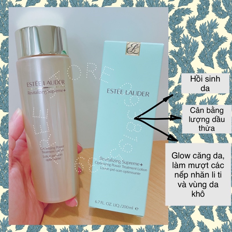 Nước toner dưỡng da Estee Lauder Revitalizing Supreme