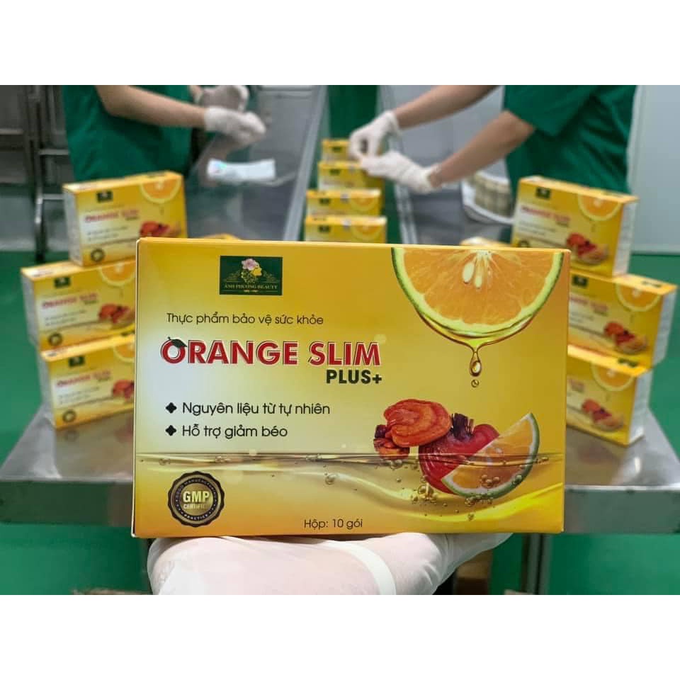 Trà giảm cân đốt mỡ siêu nhanh orange slim hạ ký như ý (lh 0838642555)