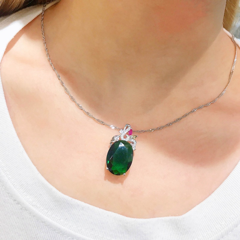 Vòng tay đính đá zircon hình oval AAA thời trang cho nữ