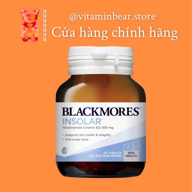 Blackmores insolar 60v | Thế Giới Skin Care