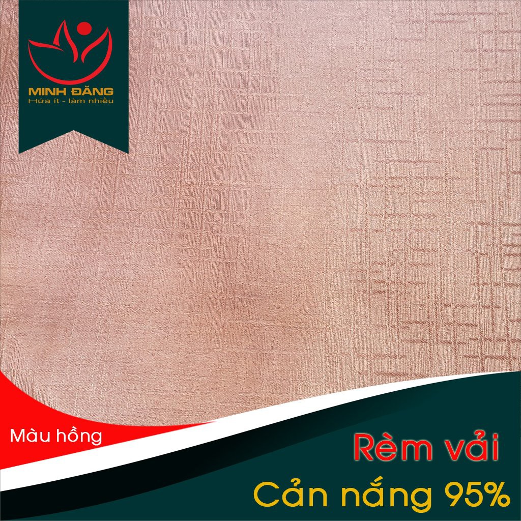 Rèm vải dệt 3 lớp chống nắng 98%, cực đẹp, giá cực rẻ