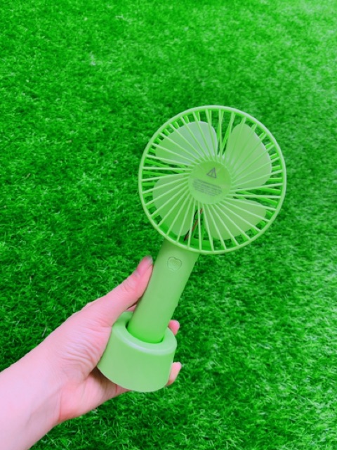 Quạt Mini Cầm Tay 3 Tốc Độ CÓ DÂY SẠC+ PIN | BigBuy360 - bigbuy360.vn