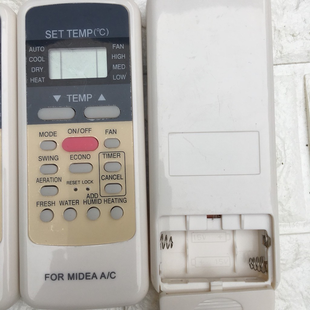 Điều khiển điều hòa Midea