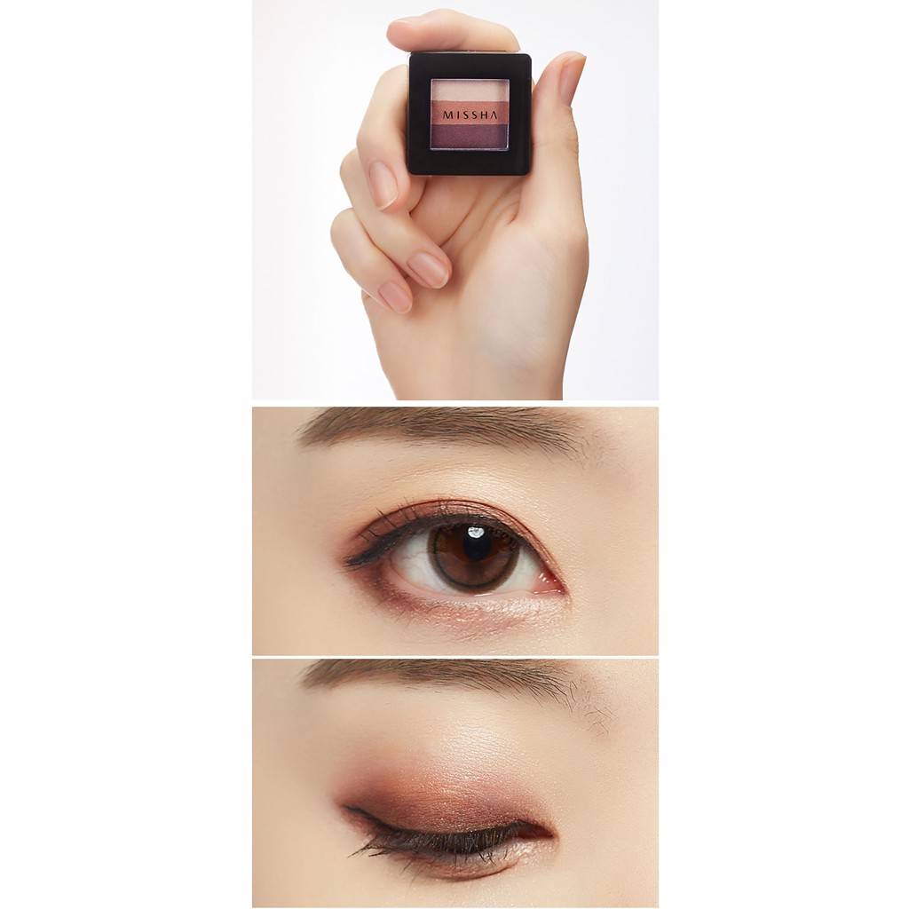 Phấn Mắt Missha Triple Shadow 3 Màu 2g .#5 Vintage Plum | BigBuy360 - bigbuy360.vn