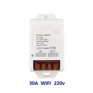 Công tắc wifi tuya công suất lớn 30a sw01
