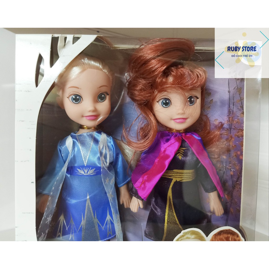 HỘP KIẾNG 2 BÚP BÊ ELSA VÀ ANNA (FROZEN)