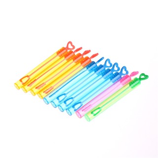 10Pcs Magic Bubble Wand Stick Blower Maker Kid Outdoor Wedding Party Toys