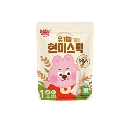Bánh ăn dặm hữu cơ BEBEDANG Hàn Quốc (30g ~50g) date T9-10/2024