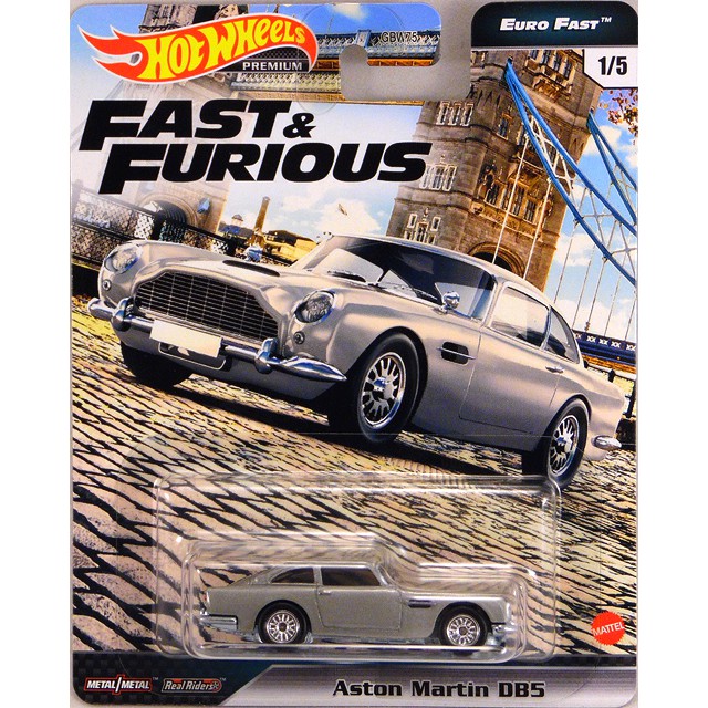 Xe mô hình Hot Wheels Fast & Furious Aston Martin '63 DB5 GPK55