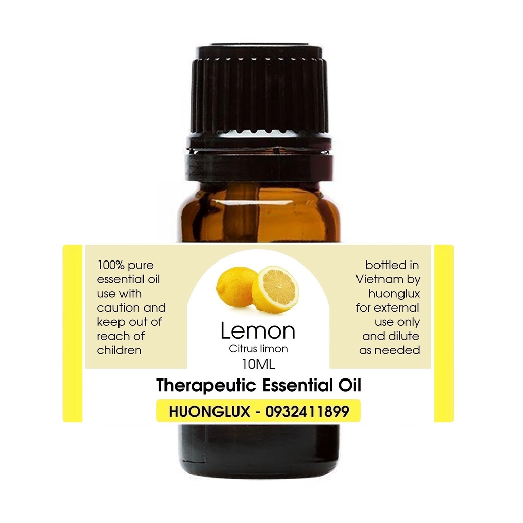 Tinh dầu chanh tây Lemon Essential Oil (Distilled)